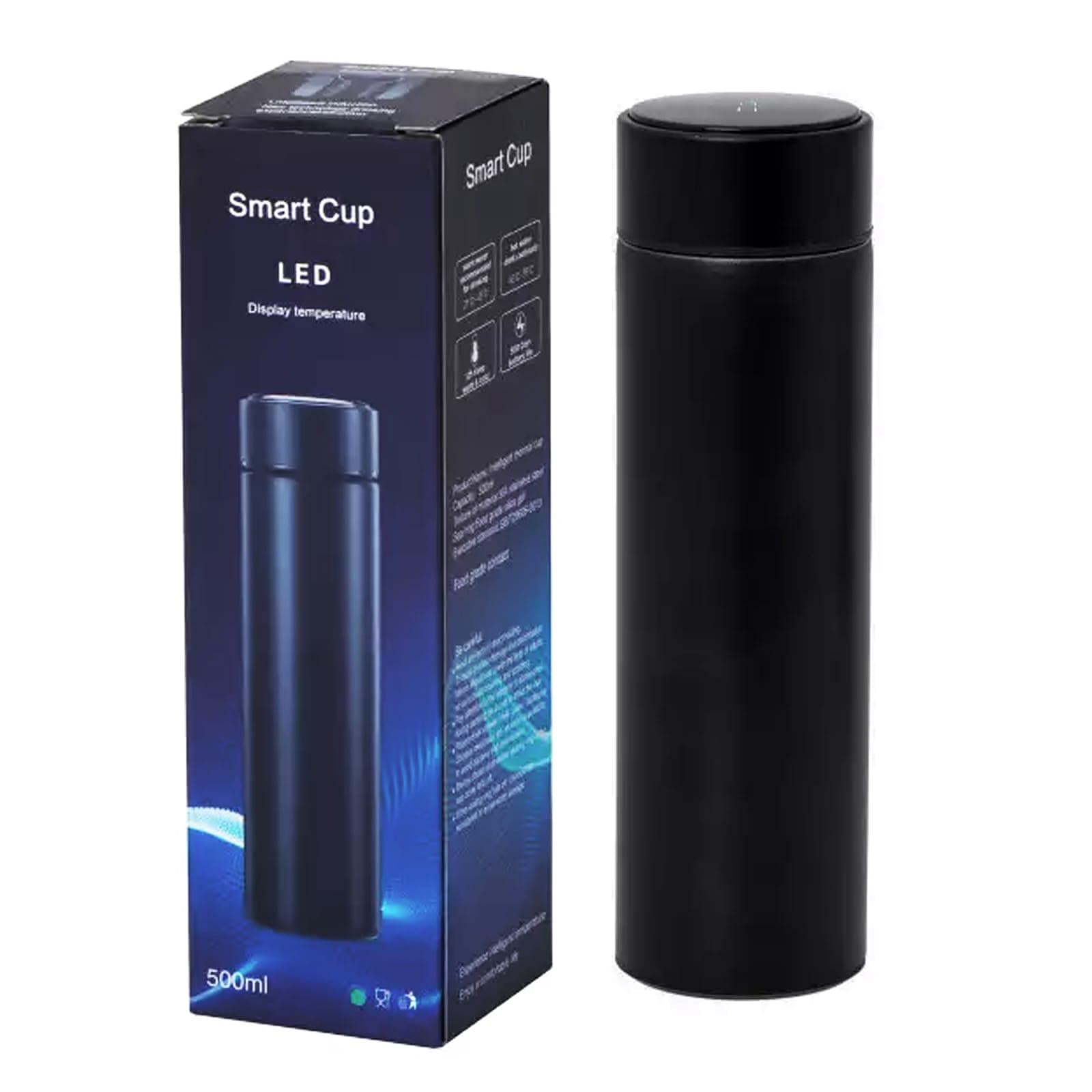Smart LED Temperature Display Vacuum Flask 500ml