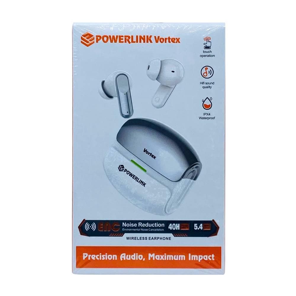 PowerLink Vortex ENC Wireless Earbuds