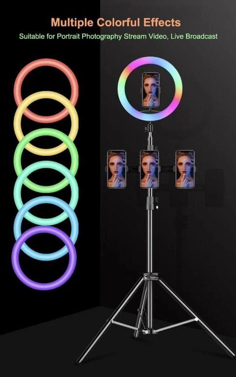 LED Ring Light with Tripod Stand